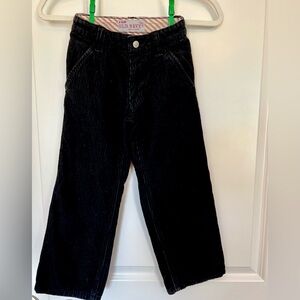 NWOT Old Navy Boys Black Corduroy Dress Casual Pants  Size - 6 Slim